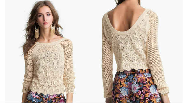 Пуловер дамский спицами: модно и актуально