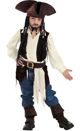 Герои карнавала: кабана пирата своими руками