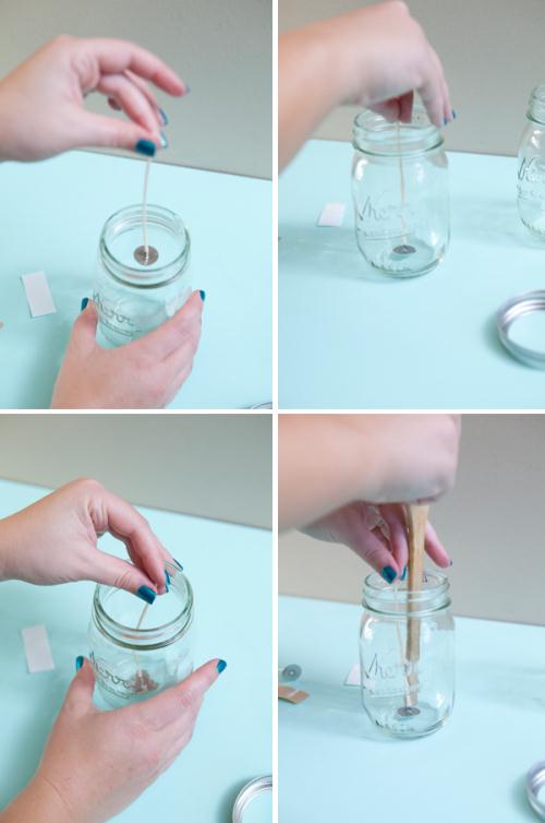 Как сделать цветную свечу
