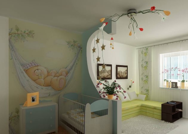 Интерьер детской комнаты: варианты оформления
