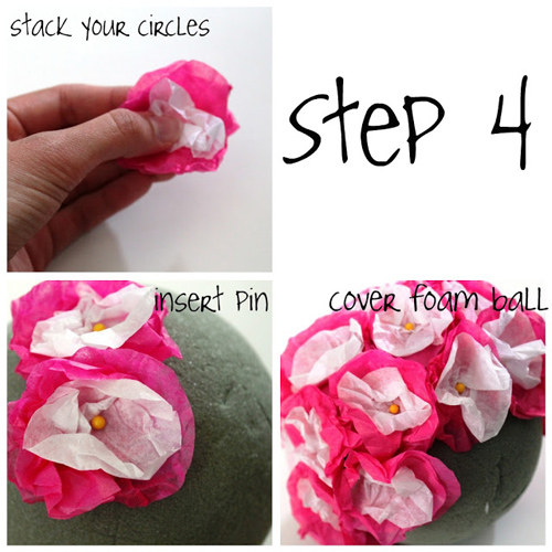 Как сделать объемный цветок из бумаги